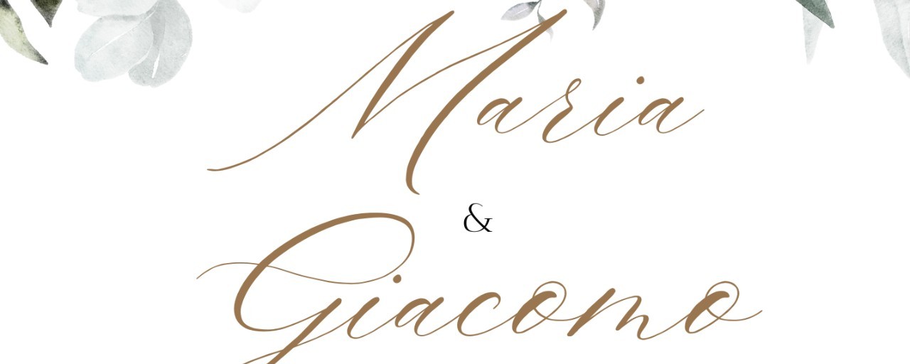Maria & Giacomo's Wedding